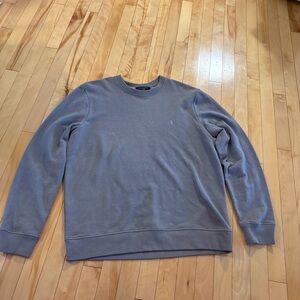 All Saints Crew Neck Ramskull Sweatshirt Tan Brown Size XL